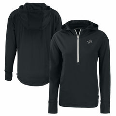 Cutter & Buck Women's Daybreak Eco Recycled Half-Zip Hoodie - Detroit Lions Hoodies