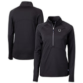 Cutter & Buck Women's Adapt Eco Knit Stretch Recycled Half-Zip Pullover Top - Indianapolis Colts Pullover