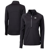 Cutter & Buck Women's Adapt Eco Knit Stretch Recycled Half-Zip Pullover Top - Kansas City Chiefs Pullover