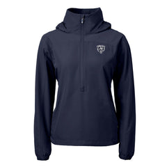 Cutter & Buck Women's Charter Eco Recycled Half-Zip Hoodie Anorak Jacket - Chicago Bears Hoodies