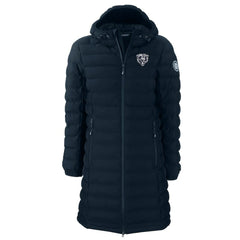 Cutter & Buck Women's Mission Ridge Repreve Eco Insulated Full-Zip Hoodie Long Puffer Jacket - Chicago Bears Hoodies