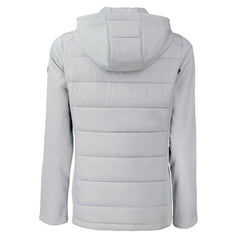 Cutter & Buck Women's Evoke Hybrid Eco Softshell Recycled Full-Zip Hoodie Jacket - Minnesota Vikings Hoodies