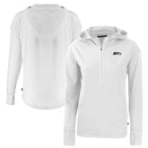 Cutter & Buck Women's Daybreak Eco Recycled Half-Zip Hoodie - Seattle Seahawks Hoodies