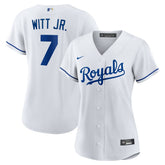 White Bobby Witt Jr. Kansas City Royals Nike Women's Home Replica Player Jersey