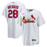 White Nolan Arenado St. Louis Cardinals Nike 2024 Home Replica Jersey