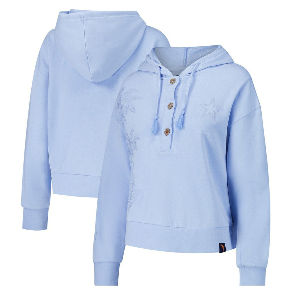 Margaritaville Women's Island Dream Solid Pullover Hoodie - Dallas Cowboys Hoodies