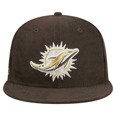 Choco Cord 59FIFTY Fitted Hat - Miami Dolphins Hats