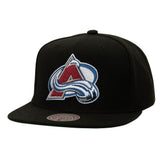 NHL Colorado Avalanche Mitchell & Ness Core Top Spot Snapback Hat