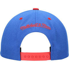 Mitchell & Ness Philadelphia 76ers All In 2.0 Pro Crown Snapback Hat