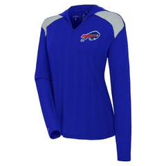 Antigua Women's Opulent Long Sleeve Hoodie T-Shirt - Buffalo Bills Hoodies