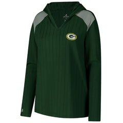 Antigua Women's Opulent Long Sleeve Hoodie T-Shirt - Green Bay Packers Hoodies