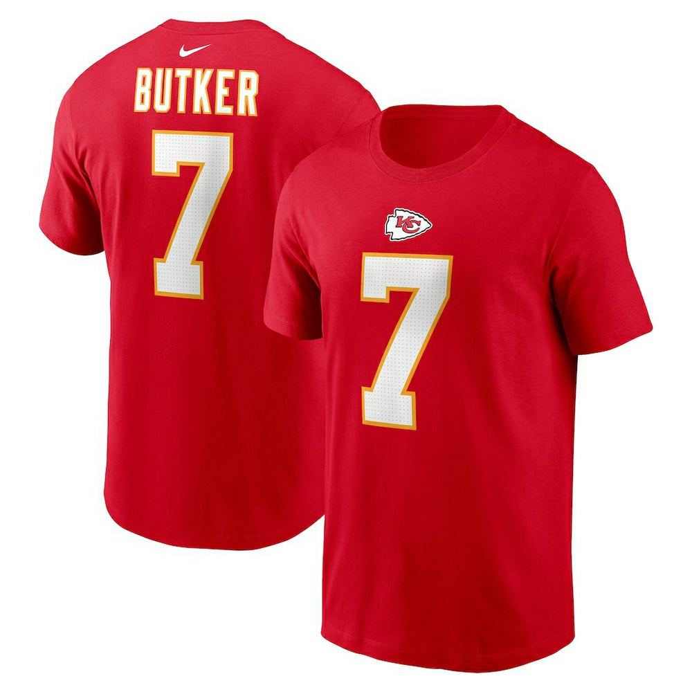 Harrison Butker Name & Number T-Shirt - Kansas City Chiefs T-shirts