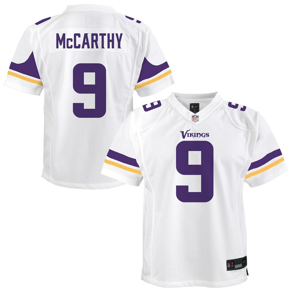 J.J. McCarthy Youth Game Jersey - Minnesota Vikings Jerseys
