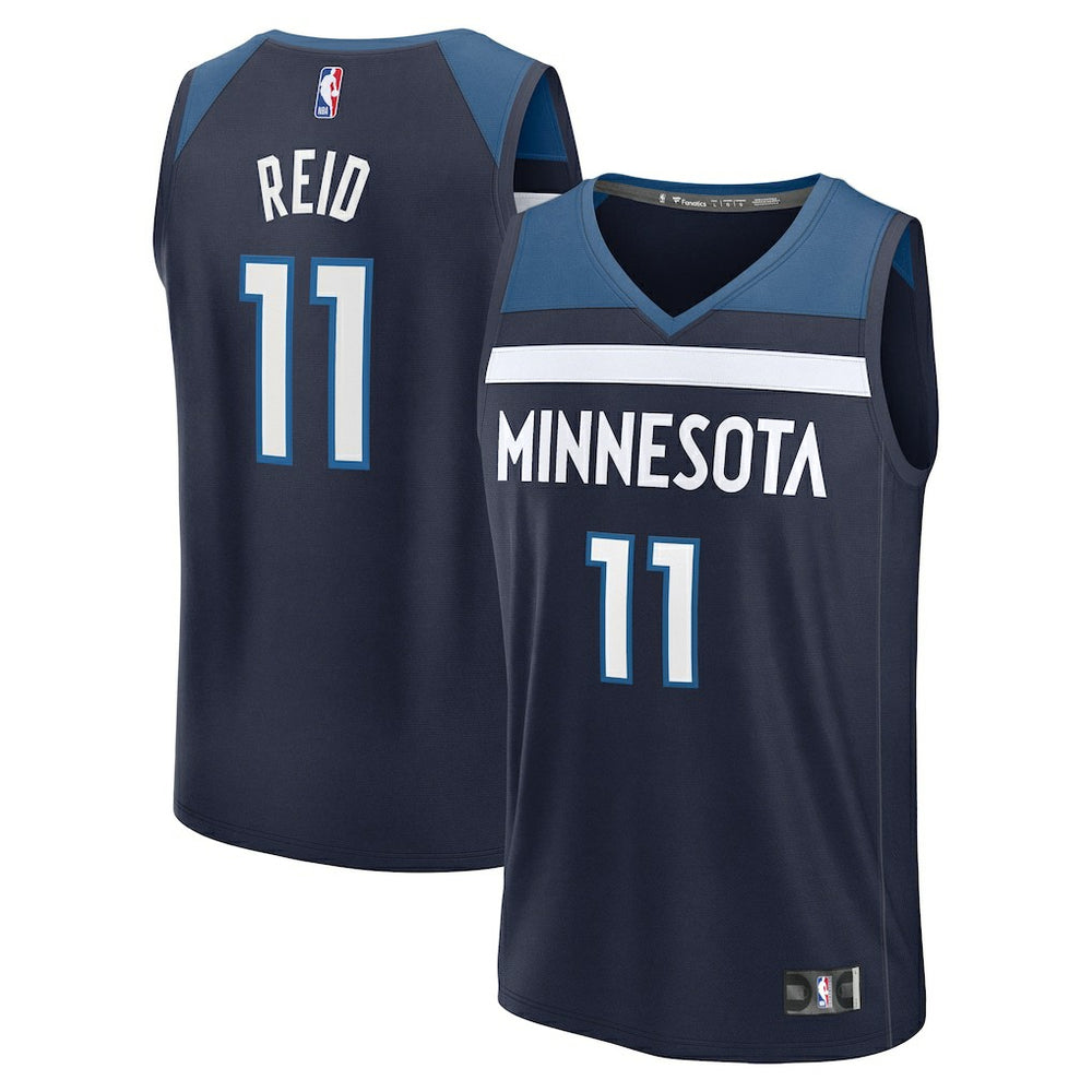 Fanatics Naz Reid Minnesota Timberwolves Fast Break Replica Player Jersey