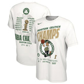 Nike Boston Celtics 2024 NBA Finals Champions Celebration Roster T-Shirt