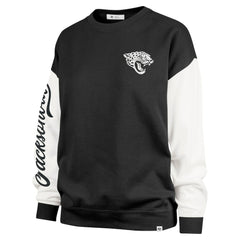 '47 Women's Double Header Rise Andie Pullover Sweatshirt - Jacksonville Jaguars Pullover