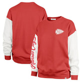 '47 Women's Double Header Rise Andie Pullover Sweatshirt - Kansas City Chiefs Pullover