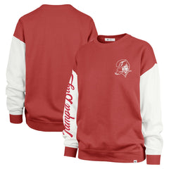 '47 Women's Double Header Rise Andie Pullover Sweatshirt - Tampa Bay Buccaneers Pullover