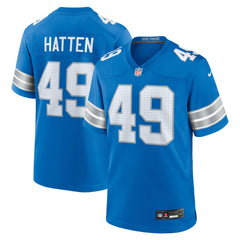 Hogan Hatten Game Jersey - Detroit Lions Jerseys