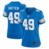 Hogan Hatten Women's Game Jersey - Detroit Lions Jerseys