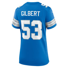 DaRon Gilbert Women's Game Jersey - Detroit Lions Jerseys
