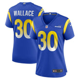 Josh Wallace Women's Game Jersey - Los Angeles Rams Jerseys