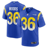 Charles Woods Game Jersey - Los Angeles Rams Jerseys