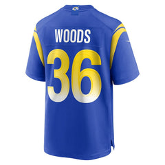 Charles Woods Game Jersey - Los Angeles Rams Jerseys