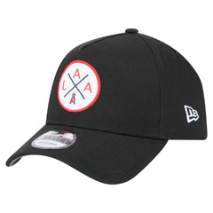 Black Los Angeles Angels New Era 9FORTY A-Frame Adjustable Hat