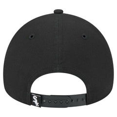 Black Chicago White Sox New Era 9FORTY A-Frame Adjustable Hat