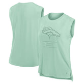 Women's Studio Embrace Tank Top - Denver Broncos Tops