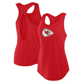 Women's Iron Fan Tank Top - Kansas City Chiefs Tops