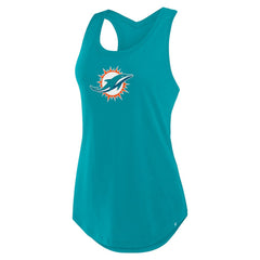 Women's Iron Fan Tank Top - Miami Dolphins Tops