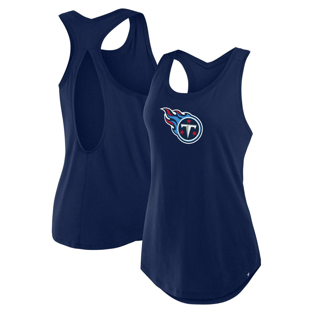 Women's Iron Fan Tank Top - Tennessee Titans Tops