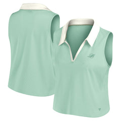 Women's Studio Wellness V-Neck Tank Top - Miami Dolphins Tops