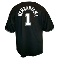 Victor Wembanyama San Antonio Spurs Profile Big & Tall Name & Number Button-Up Jersey