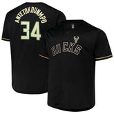 Giannis Antetokounmpo Milwaukee Bucks Profile Big & Tall Name & Number Button-Up Jersey