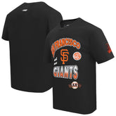 Black San Francisco Giants Pro Standard Turn It Up Dropped Shoulder T-Shirt