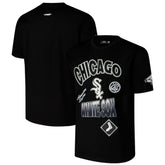 Black Chicago White Sox Pro Standard Turn It Up Dropped Shoulder T-Shirt