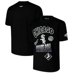 Black Chicago White Sox Pro Standard Turn It Up Dropped Shoulder T-Shirt