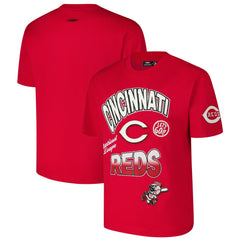 Red Cincinnati Reds Pro Standard Turn It Up Dropped Shoulder T-Shirt