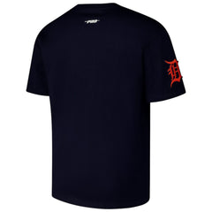 Navy Detroit Tigers Pro Standard Turn It Up Dropped Shoulder T-Shirt