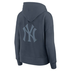Blue New York Yankees Fanatics Women's Elements Future Ground Subtle Tonal Pullover Hoodie