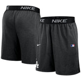Black Los Angeles Dodgers Nike Authentic Collection Performance Knit Shorts