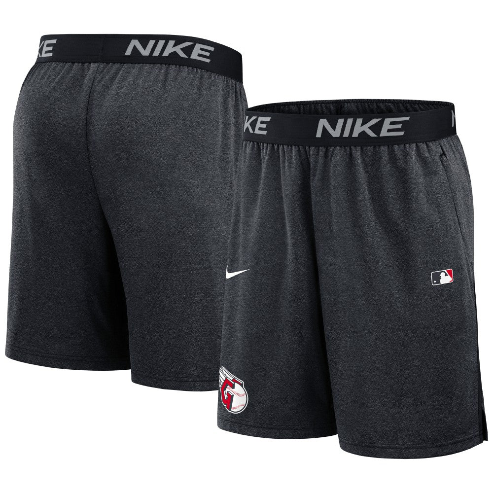Navy Cleveland Guardians Nike Authentic Collection Performance Knit Shorts
