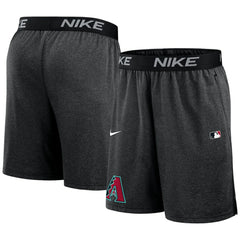 Black Arizona Diamondbacks Nike Authentic Collection Performance Knit Shorts