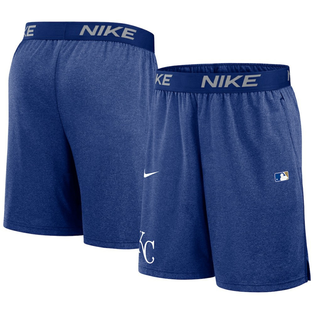 Royal Kansas City Royals Nike Authentic Collection Performance Knit Shorts