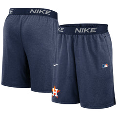 Navy Houston Astros Nike Authentic Collection Performance Knit Shorts