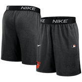 Black Baltimore Orioles Nike Authentic Collection Performance Knit Shorts
