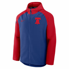 Royal/Red Philadelphia Phillies Nike Authentic Collection Raglan Performance Full-Zip Jacket
